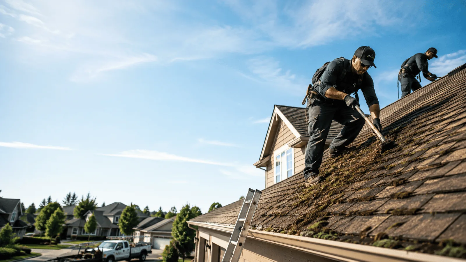 Roof Moss Removal in Gordon, PA near me